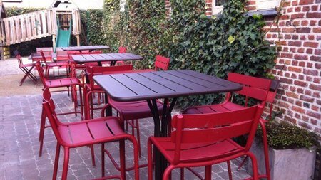 Luxembourg bartafel + kruk van Fermob